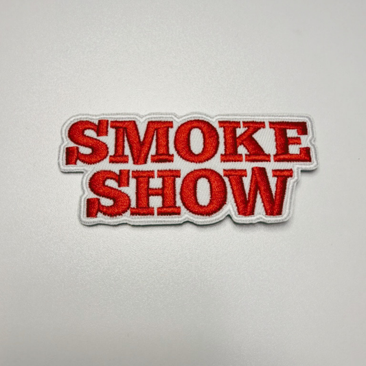 3.5" Smoke Show - Embroidered Hat Patch