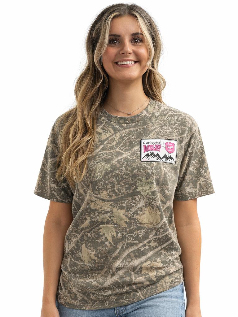Gone Fishing Camo Tee