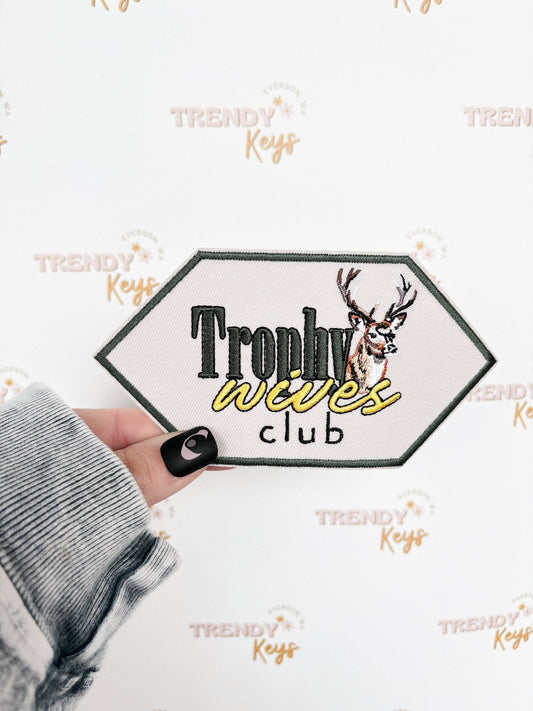 Trophy Wives Club Patch for Hats, Bags & More