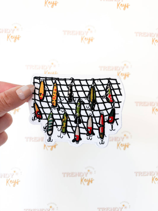 Fishing Net Patch for Hats & More, TK Exclusive