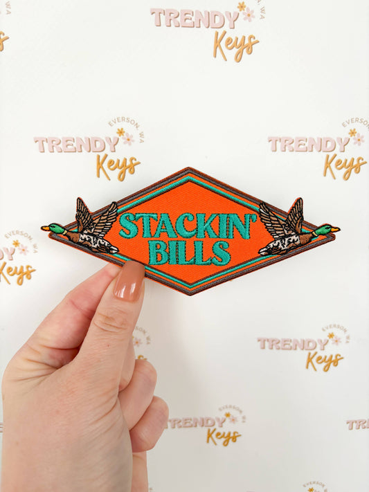 Stackin' Bills Patch - TK Pet Collection
