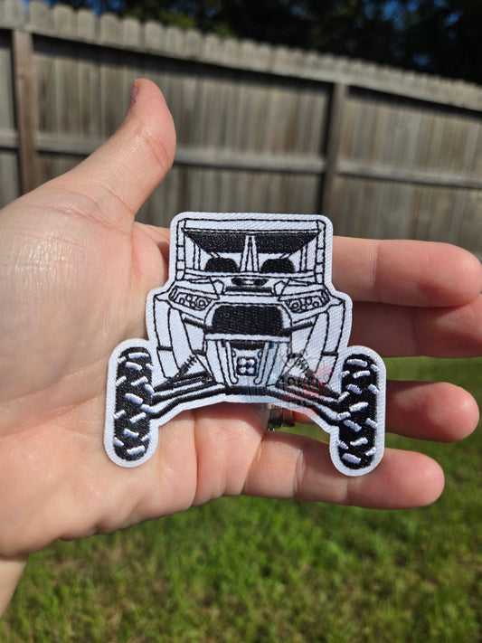 Side by Side SXS Iron-On PATCH: Single Patch